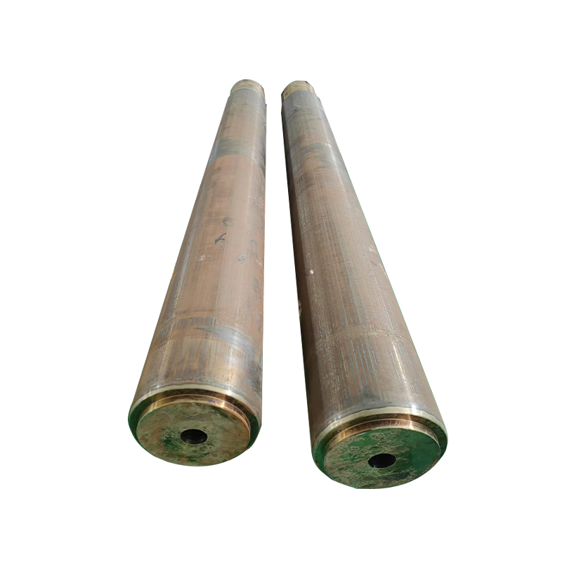 What are the considerations when choosing coolant for machining a press piston rod?